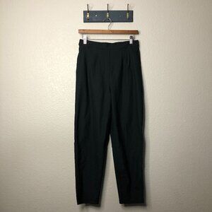 Lululemon Blk Essential High Rise Trouser Pant Women's 8 Dress Mom Casual Career